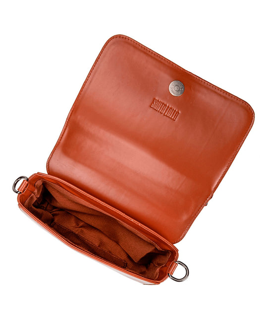 Bolsa Transversal Santa Lolla Marrom Cinamon