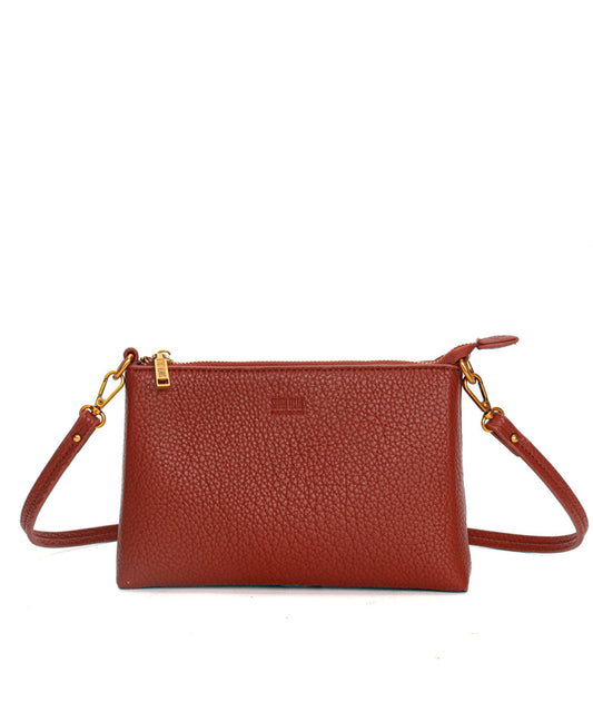 Bolsa Transversal Santa Lolla Marrom