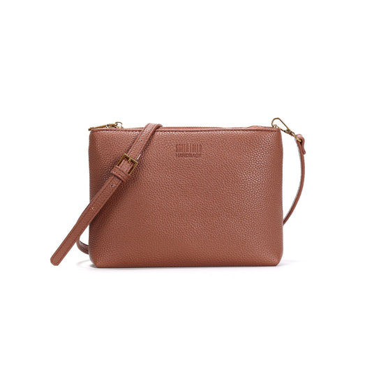 Bolsa Transversal Santa Lolla Marrom