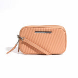 Bolsa Transversal Santa Lolla Nude Matelassê
