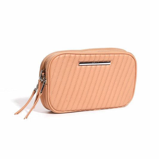 Bolsa Transversal Santa Lolla Nude Matelassê