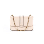 Bolsa Transversal Santa Lolla Off White Alça Corrente