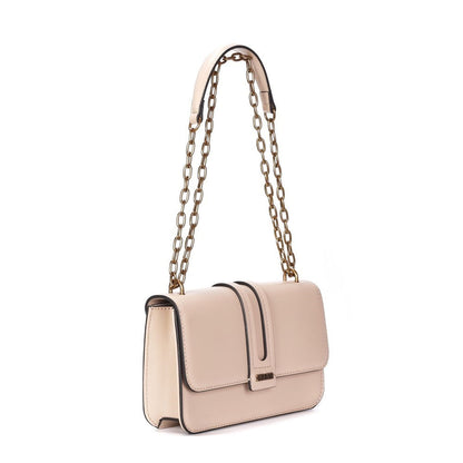 Bolsa Transversal Santa Lolla Off White Alça Corrente