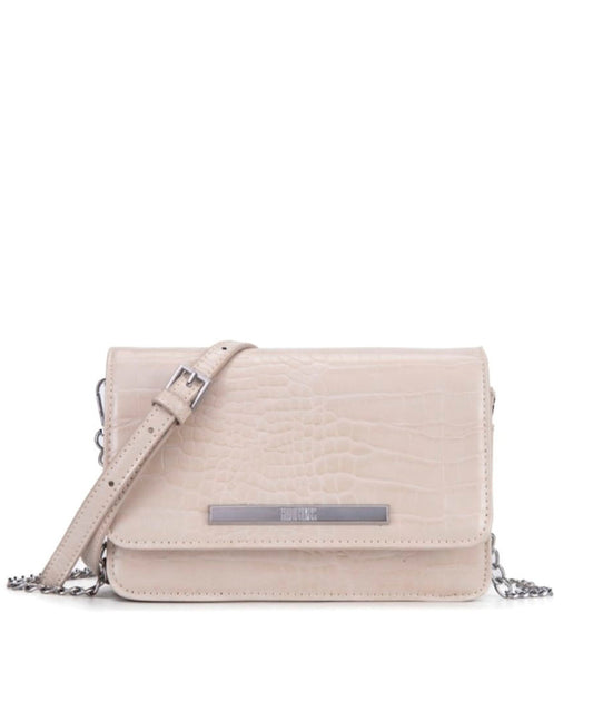 Bolsa Transversal Santa Lolla Off White Brilho