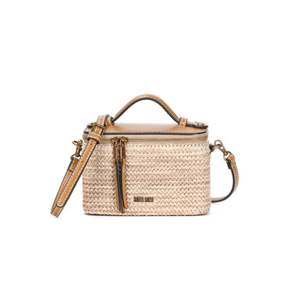 Bolsa Transversal Santa Lolla Palha 