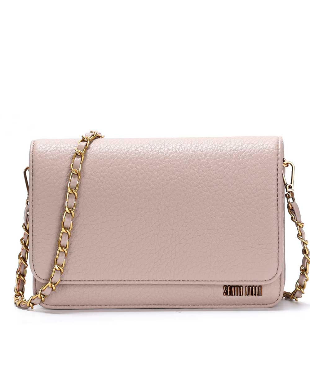 Bolsa Transversal Santa Lolla Pequena Cinza