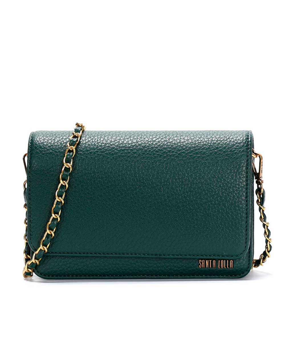 Bolsa Transversal Santa Lolla Pequena Verde