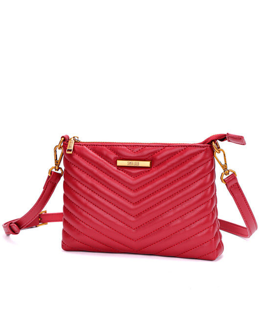 Bolsa Transversal Santa Lolla Pequena Vermelho