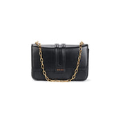 Bolsa Transversal Santa Lolla Preta Alça Correntes