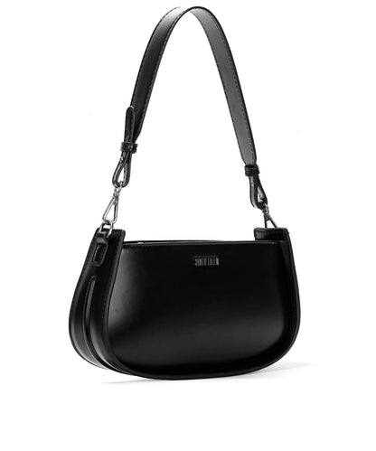 Bolsa Transversal Santa Lolla Preta Alça Ombro