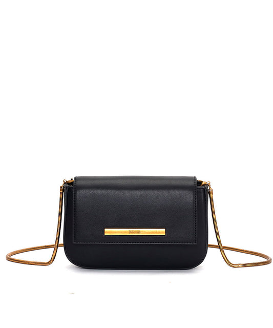 Bolsa Transversal Santa Lolla Preta Correntes