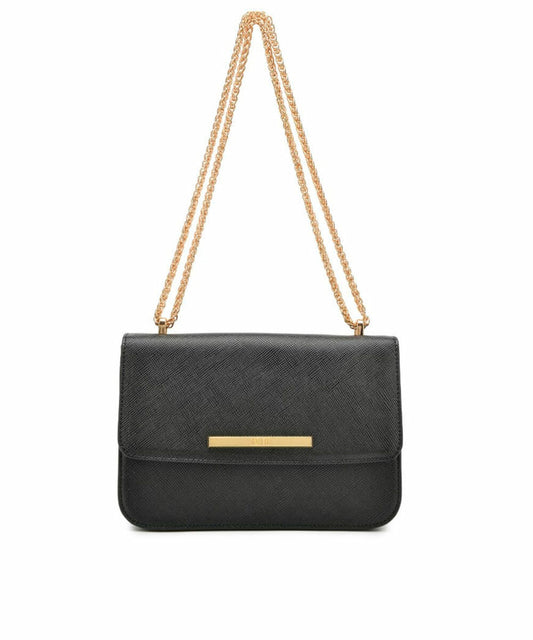 Bolsa Transversal Santa Lolla Preta Correntes