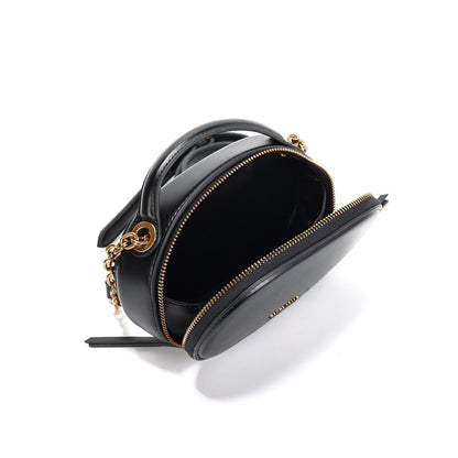 Bolsa Transversal Santa Lolla Preta Duas Alças