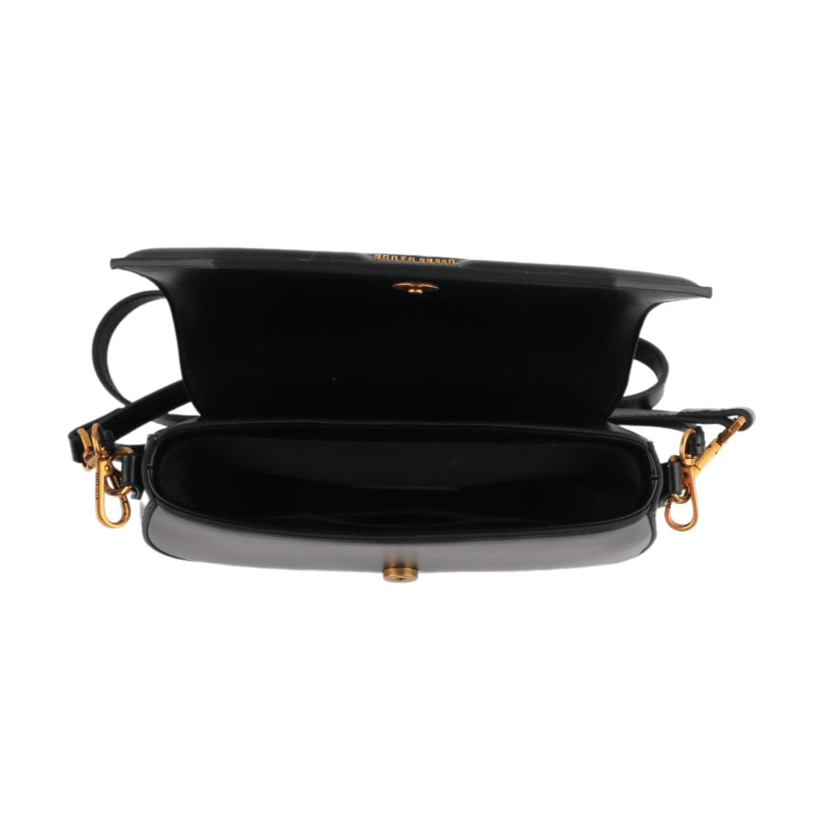 Bolsa Transversal Santa Lolla Preta Elegante E Versátil