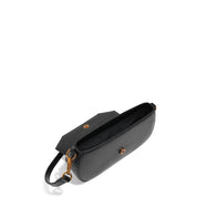 Bolsa Transversal Santa Lolla Preta Elegante E Versátil