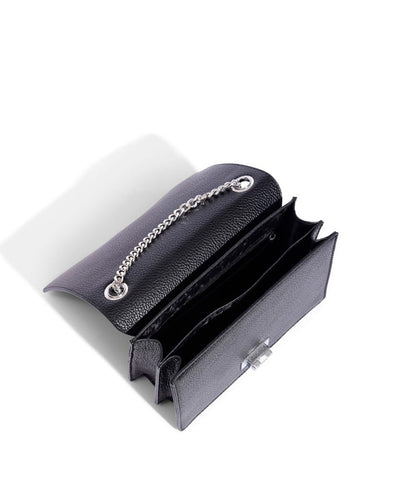 Bolsa Transversal Santa Lolla Preta Floater Alça Corrente