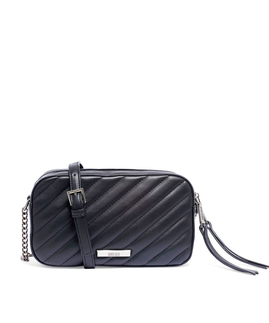 Bolsa Transversal Santa Lolla Preta Matelassê
