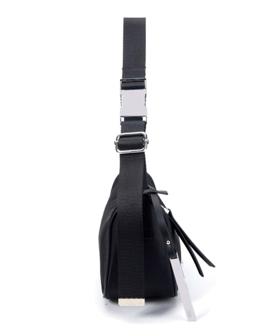 Bolsa Transversal Santa Lolla Preta Nylon