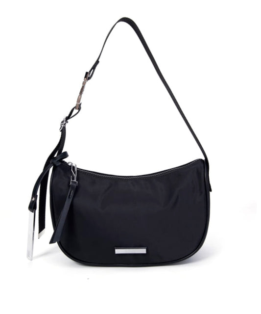 Bolsa Transversal Santa Lolla Preta Nylon