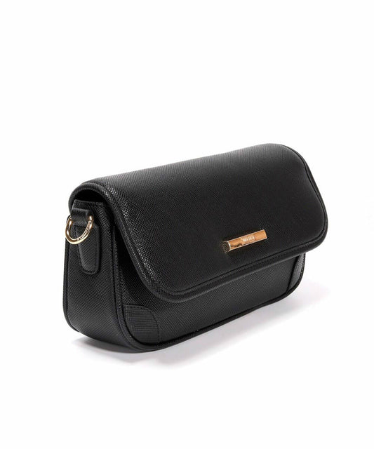 Bolsa Transversal Santa Lolla Preta Risco