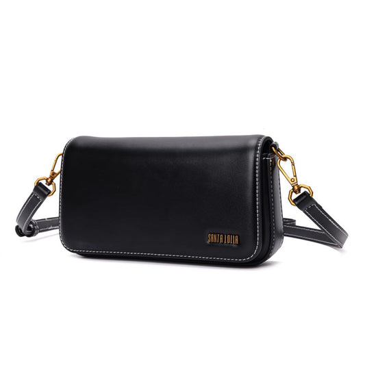 Bolsa Transversal Santa Lolla Preta Soft