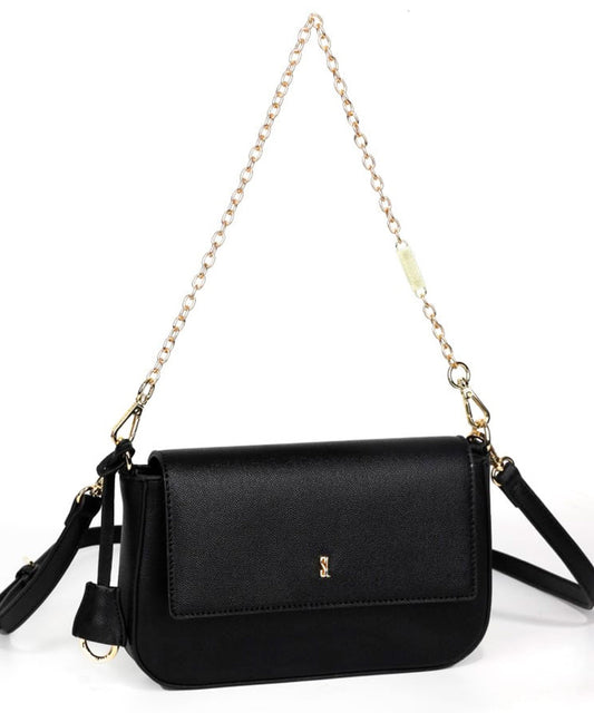 Bolsa Transversal Santa Lolla Preta