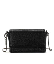 Bolsa Transversal Santa Lolla Preto Brilho