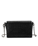 Bolsa Transversal Santa Lolla Preto Brilho