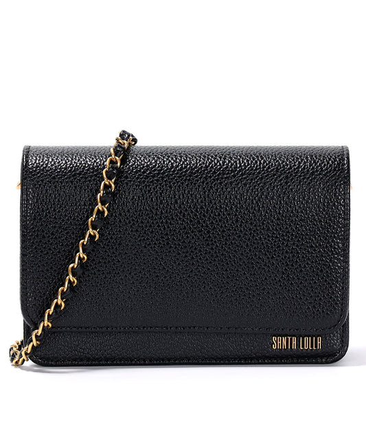 Bolsa Transversal Santa Lolla Preto Correntes