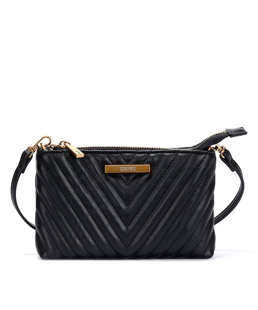 Bolsa Transversal Santa Lolla Preto Matelassê