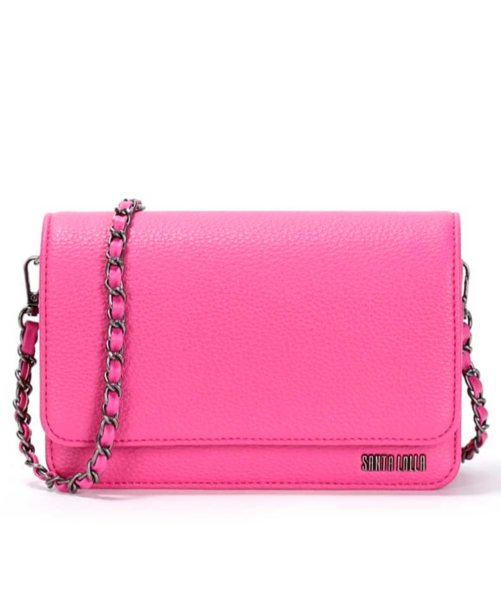 Bolsa Transversal Santa Lolla Rosa Correntes