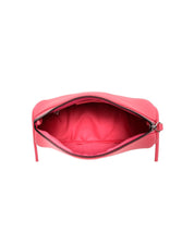 Bolsa Transversal Santa Lolla Rosa Hibisco Meia Lua