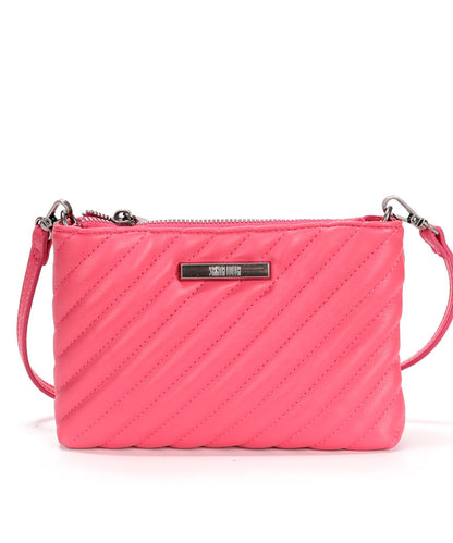 Bolsa Transversal Santa Lolla Rosa Matelassê