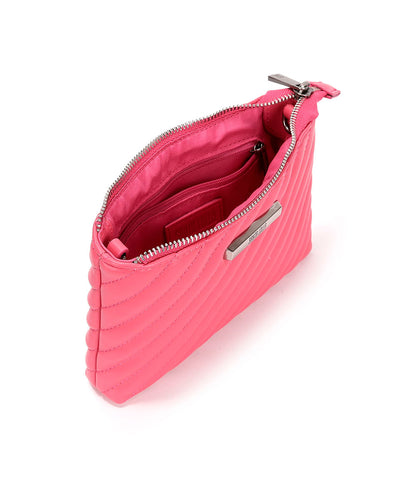 Bolsa Transversal Santa Lolla Rosa Matelassê