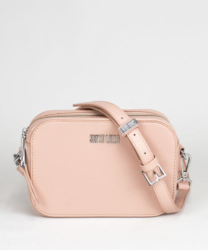 Bolsa Transversal Santa Lolla Rosa Quartzo Quadrada