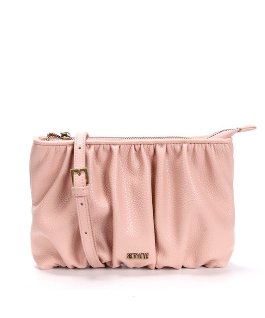 Bolsa Transversal Santa Lolla Rosê Floater Drapeada