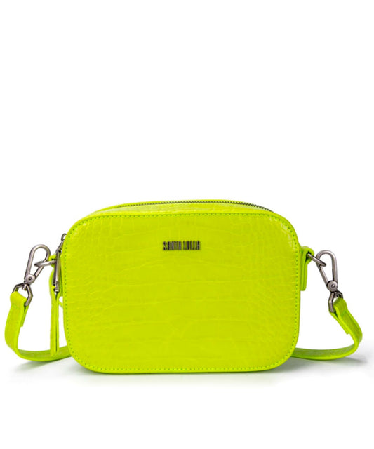 Bolsa Transversal Santa Lolla Verde Brilho