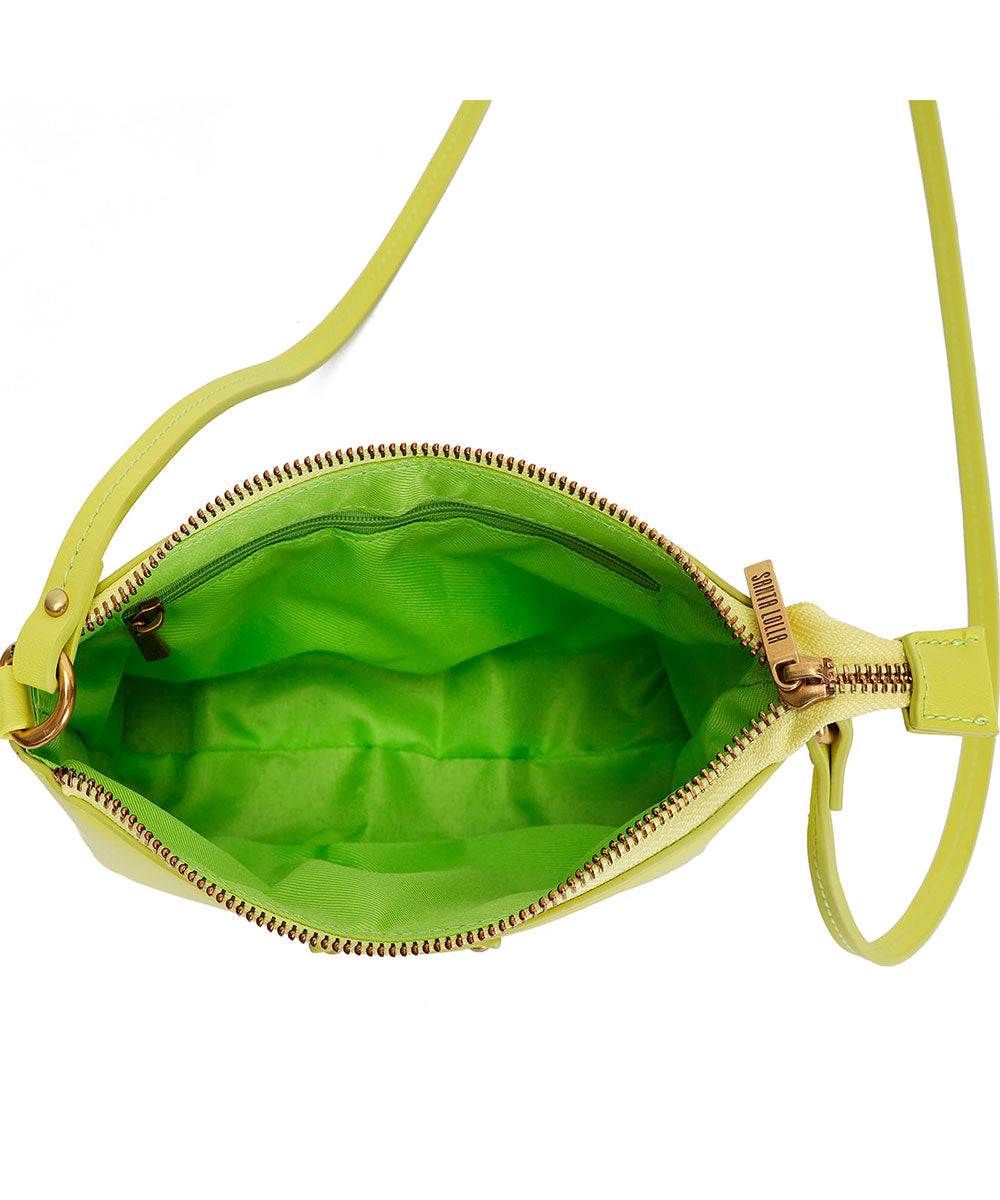 Bolsa Transversal Santa Lolla Verde Lima