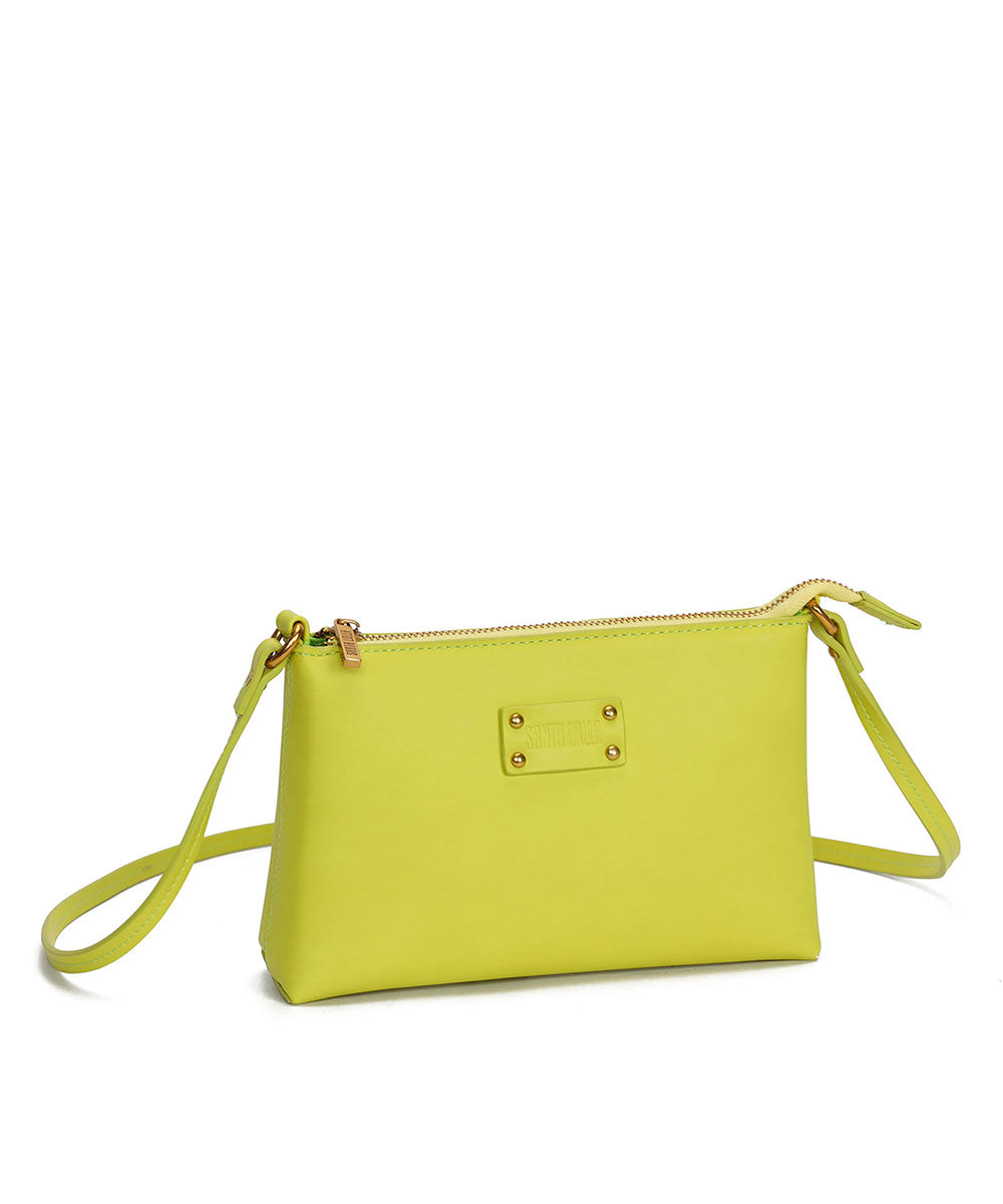 Bolsa Transversal Santa Lolla Verde Lima
