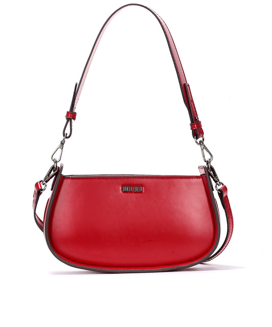 Bolsa Transversal Santa Lolla Vermelho Chilli Alça Mão
