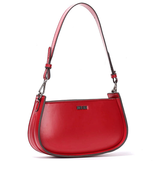 Bolsa Transversal Santa Lolla Vermelho Chilli Alça Mão