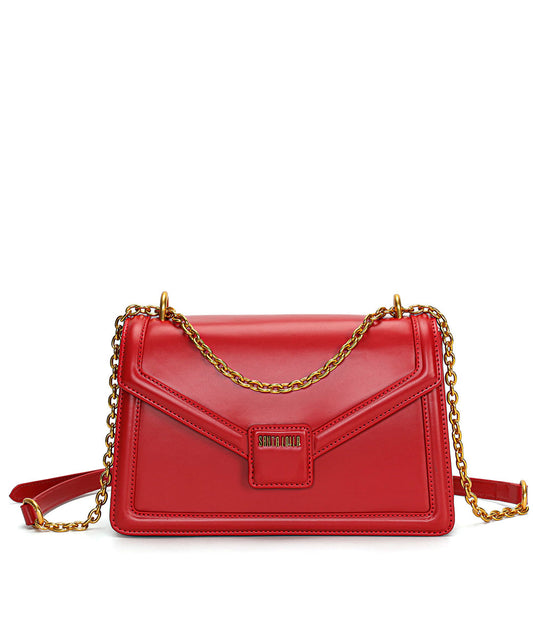 Bolsa Transversal Vermelho Box Correntes