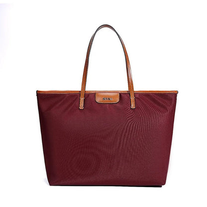 Bolsa Shopper Santa Lolla Vinho Viés Caramelo