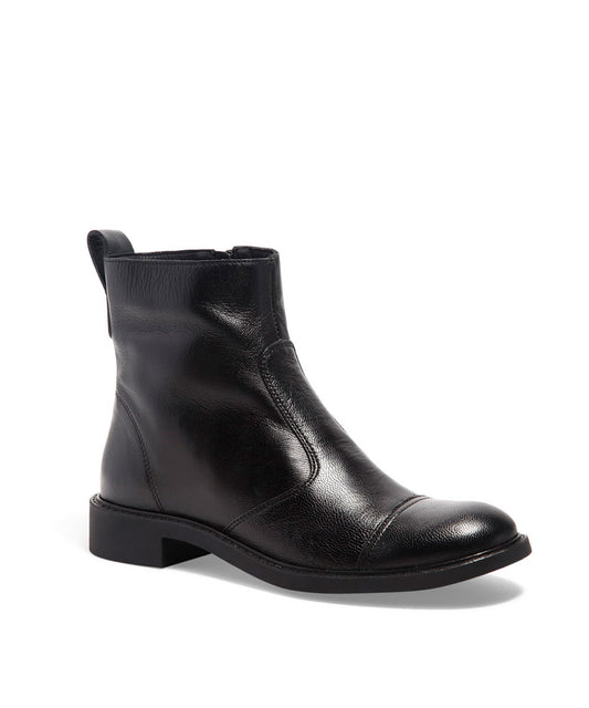 Bota Rasteira Santa Lolla Preta Sola Lisa