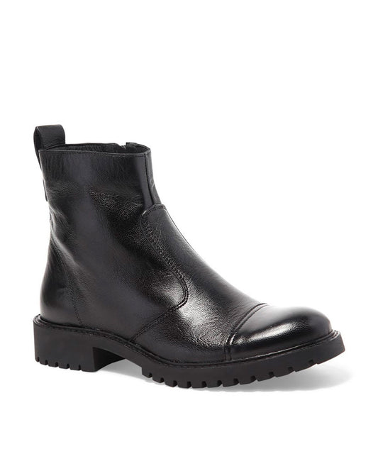 Bota Rasteira Santa Lolla Preta Sola Tratorada