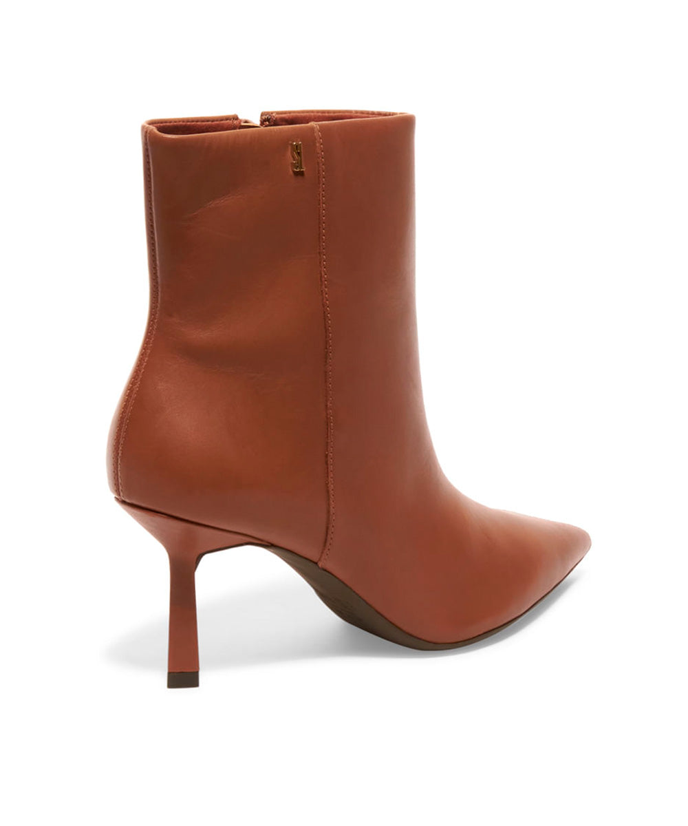 Bota Santa Lolla Cano Baixo Marrom Bico Fino