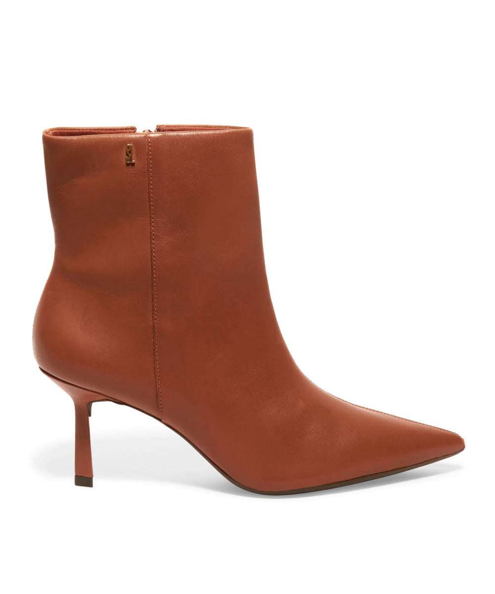Bota Santa Lolla Cano Baixo Marrom Bico Fino