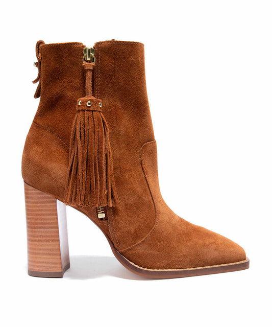 Bota Santa Lolla Marrom Camurça Salto Grosso