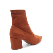 Bota Santa Lolla Marrom Safari Strech Cano Curto Salto Bloco