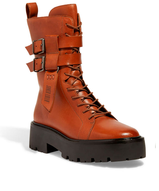 Bota Santa Lolla Marrom Tratorada Cano Médio